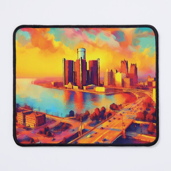 Item preview, Detroit at Sunset designed and sold by badguyduh.