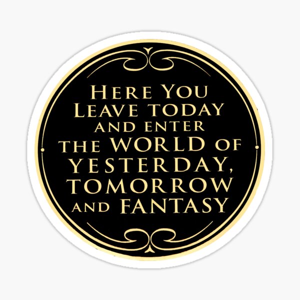 MK Entrance Plaque Sticker
