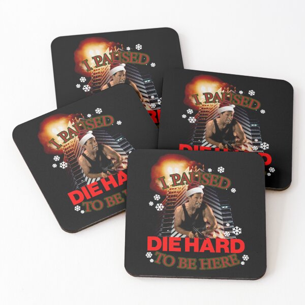 Item preview, I Paused Die Hard to be here - Funny Comedy Christmas Action Movie designed and sold by CottonGarb.