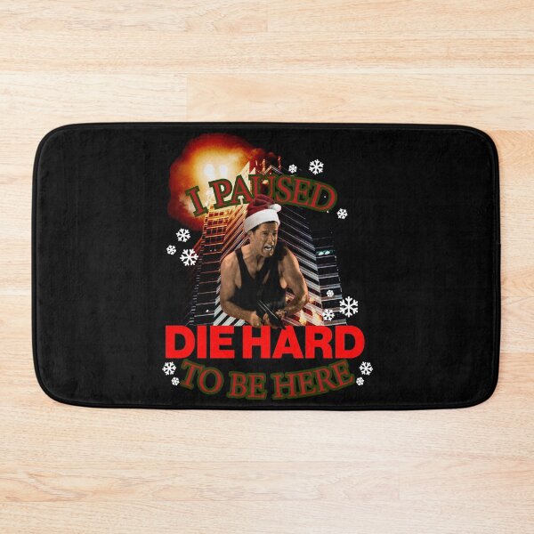 Item preview, I Paused Die Hard to be here - Funny Comedy Christmas Action Movie designed and sold by CottonGarb.