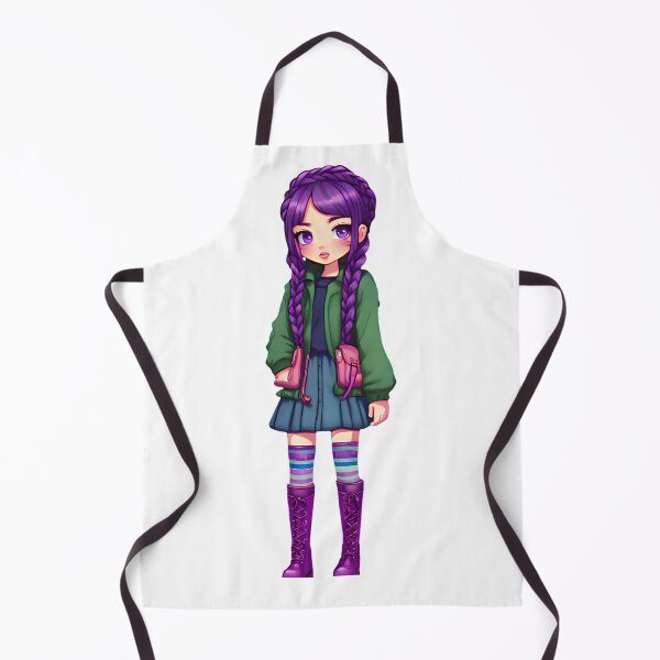Item preview, Gothic girl - purple designed and sold by JiffyGirls.