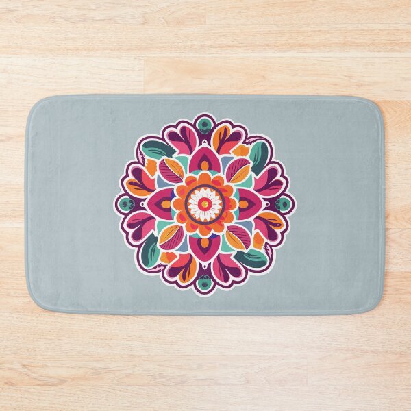 Item preview, Modern Floral Rangoli Art - Design & Pattern designed and sold by Jollys-ArtShop.