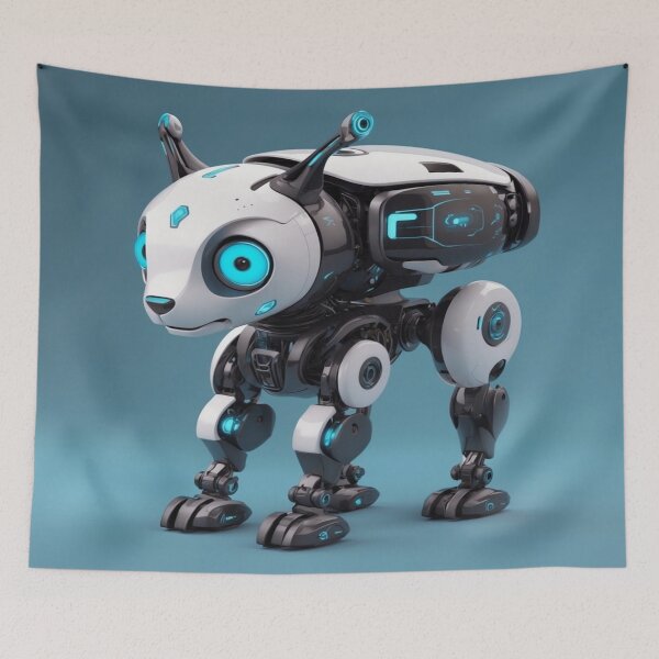 Item preview, Customisable  Robot Pets - Design Your Perfect Companion Today! designed and sold by luminamatrixart.