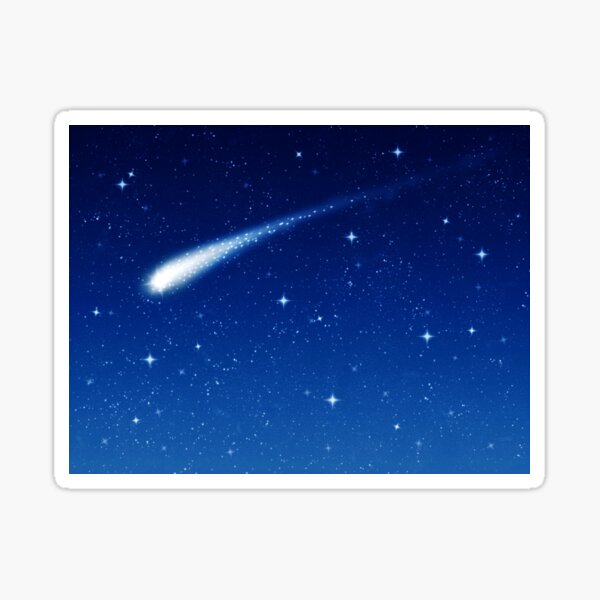 Item preview, Blue Shooting Star - Make a wish designed and sold by clearviewstock.