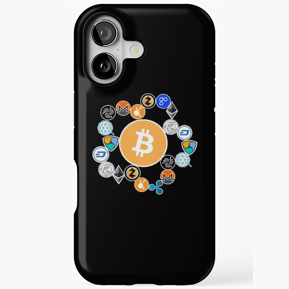 Cryptocurrency t-shirt. Best crypto logos