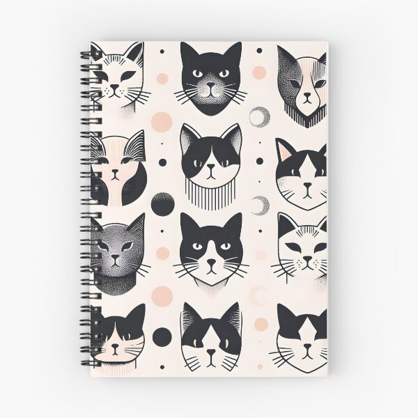 Item preview, Easygoing Cat Pattern designed and sold by onlycatdesigns.