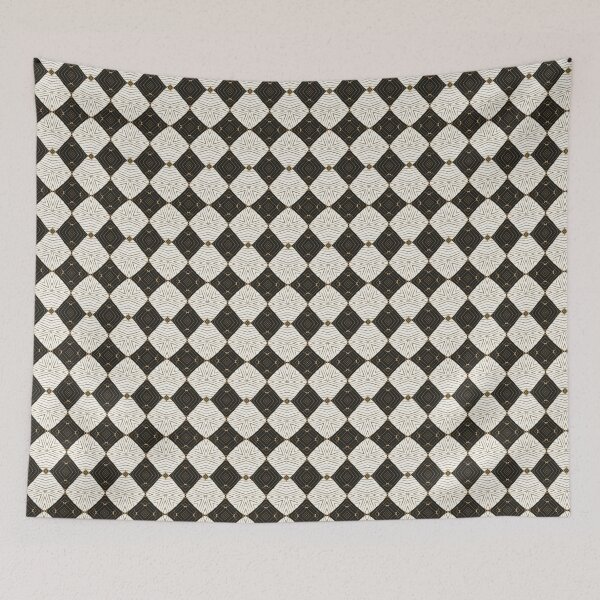 Item preview, Spring Wood, Rangoon Green and Mocha Lines designed and sold by PatternMyHome.