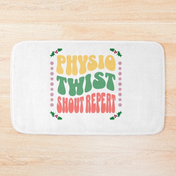 Artikelvorschau, Physio Twist Shout Repeat – Weihnachten entworfen und verkauft von NexGenEcoP.