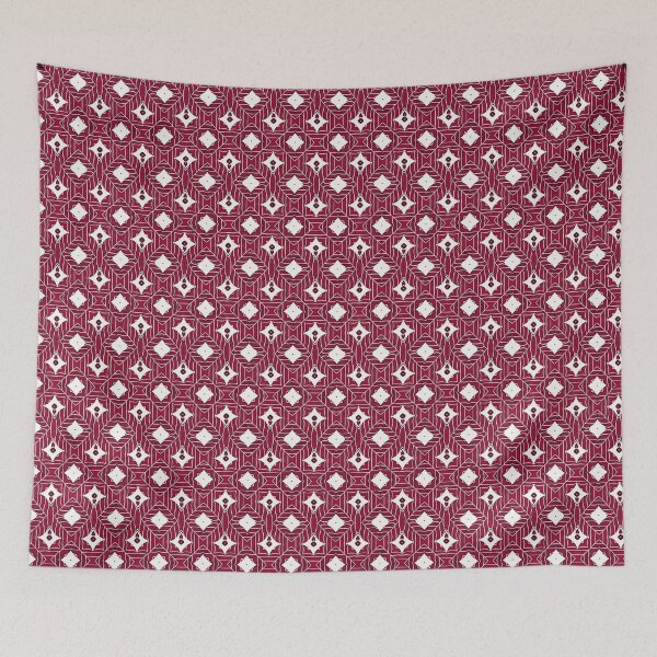 Item preview, Paprika and Desert Storm Pattern designed and sold by PatternMyHome.