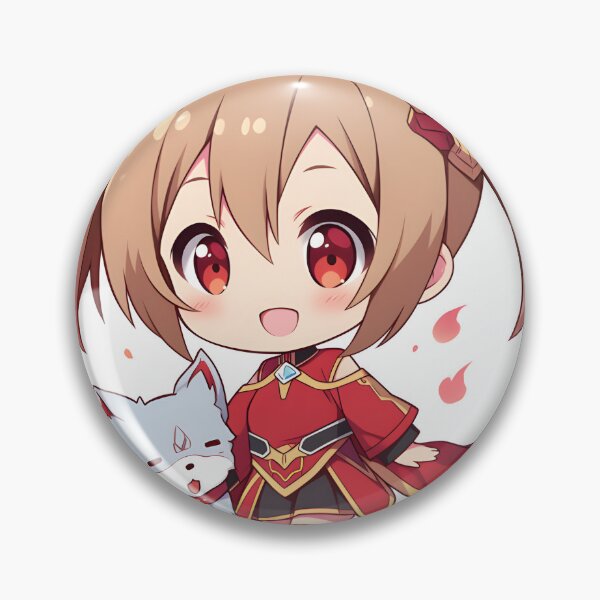 Item preview, Silica SAO Cute Anime Girl – Chibi Style designed and sold by DGitaldreamgirl.