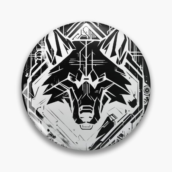 Item preview, WHITE CYBERWOLF 02 designed and sold by Association AREMIS DEFENSE FORCE.