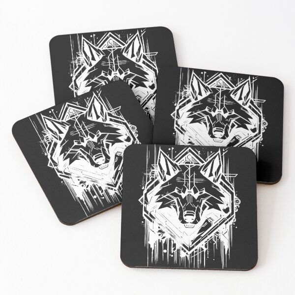 Item preview, WHITE CYBERWOLF 02 designed and sold by Association AREMIS DEFENSE FORCE.