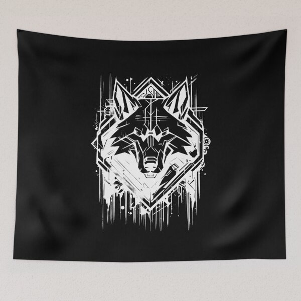 Item preview, WHITE CYBERWOLF 02 designed and sold by Association AREMIS DEFENSE FORCE.