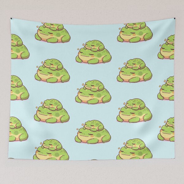 Item preview, Sleeping frogs designed and sold by QuickSticker.