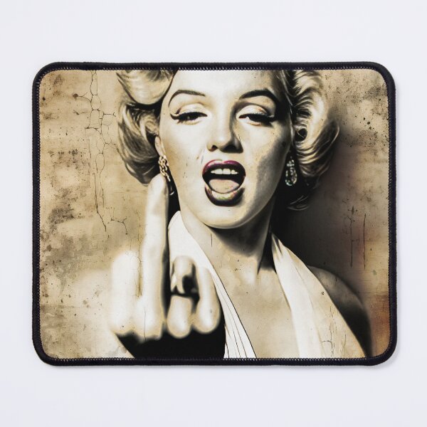 Item preview, Mona Lisa Art Fashion Making a vulgar gesture designed and sold by MarketVisionAV.