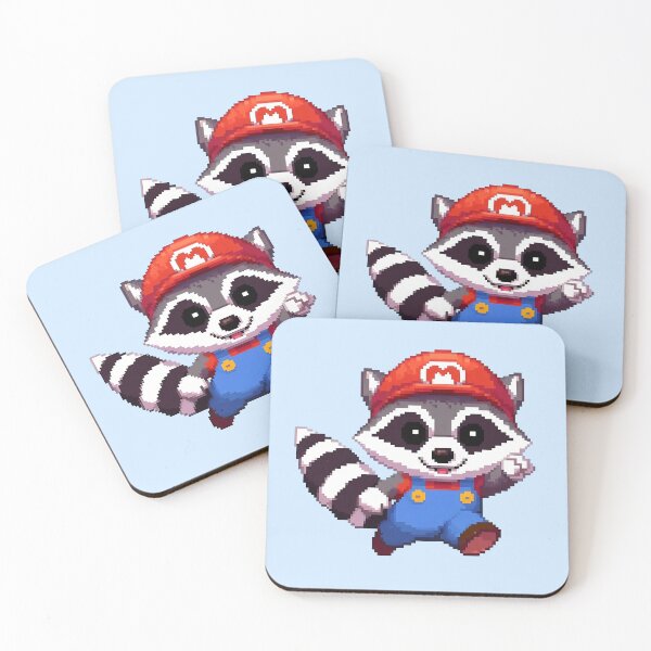 Item preview, Gaming Raccoon designed and sold by QuickSticker.