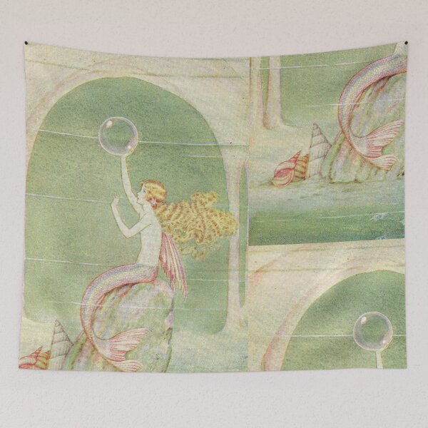 Item preview, A Mermaid in Fairyland Holds a Dew Drop designed and sold by chrisbagel.