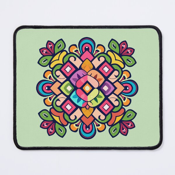 Artikelvorschau, Abstraktes Rangoli-Design und Muster entworfen und verkauft von Jollys-ArtShop.