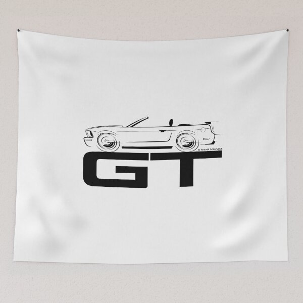 Item preview, 2005-2014 Mustang Convertible GT Black designed and sold by Frank Schuster.
