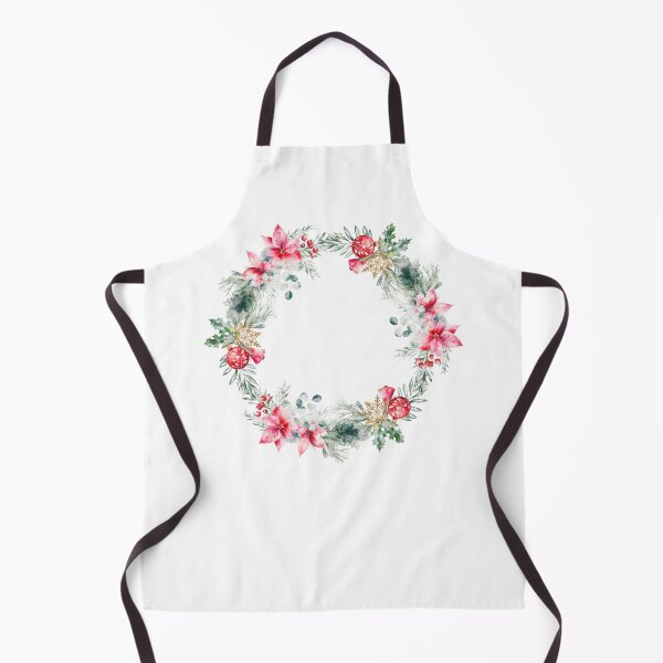 Item preview, Radiant Poinsettia Dreams: A Holiday Wreath designed and sold by EmeraldeaDesign.