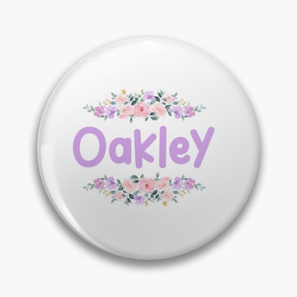 Item preview, Purple Flower Oakley Name Label designed and sold by NormadWorld.
