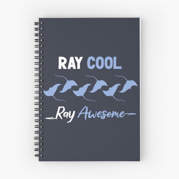 Item preview, Ray Cool, Ray Awesome - Ray and Marine Biology Lover (White and Light Blue Design) designed and sold by Spiprinto.