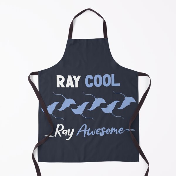 Item preview, Ray Cool, Ray Awesome - Ray and Marine Biology Lover (White and Light Blue Design) designed and sold by Spiprinto.