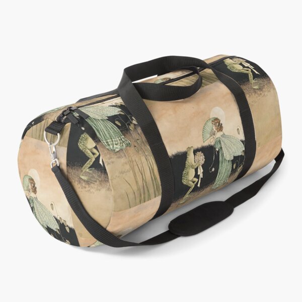 Item preview, She Fans Herself as the Frog Brings her a Bouquet designed and sold by chrisbagel.