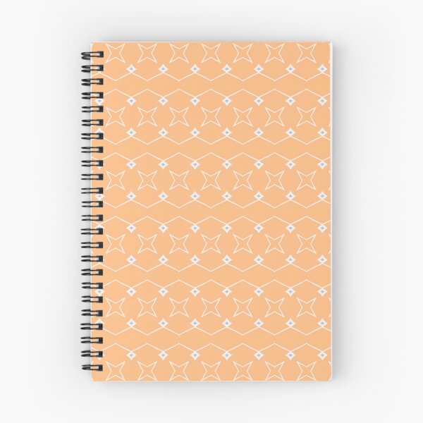 Item preview, Peach, French Grey and White Pattern designed and sold by PatternMyHome.