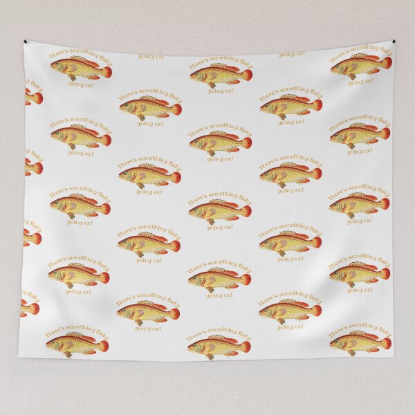 Item preview, There's Something Fishy Going On! Fishing Gift designed and sold by SSustainable.