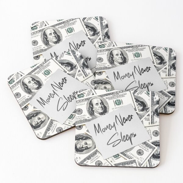 Item preview, Dollar Money Never Sleeps , motivation business  designed and sold by MarketVisionAV.