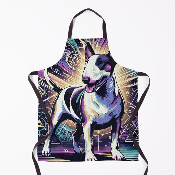 Item preview, Galactic Guardian Bullterrier: Starry-Eyed Sentinel designed and sold by ToastistheTruth.