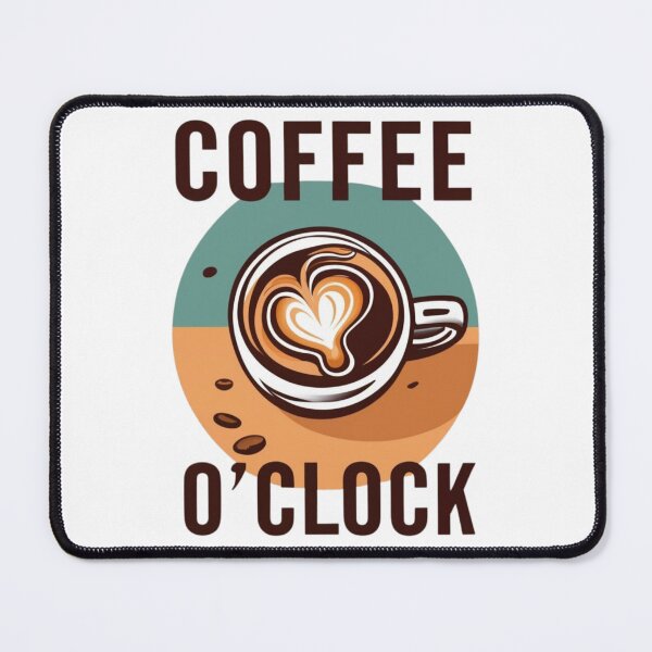 Item preview, Coffee O'Clock Cup of Coffee designed and sold by CraftedRealm.