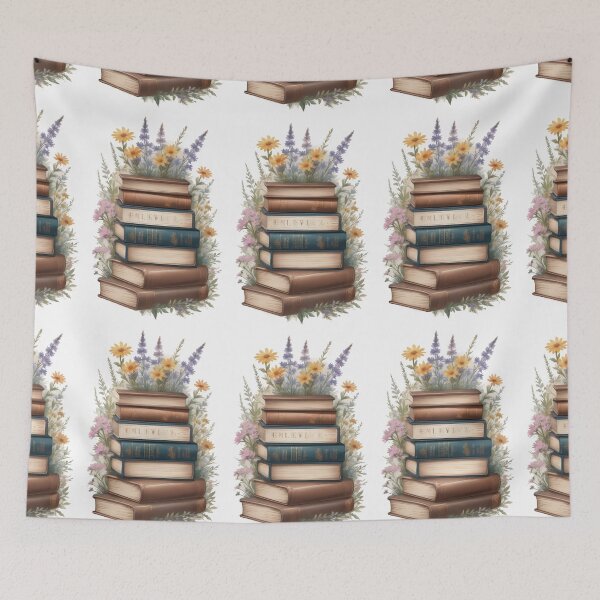 Item preview, Floral Whispers of Literature designed and sold by Mechanical-Artt.