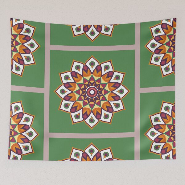 Item preview, Simple Rangoli Art - Design & Pattern designed and sold by Jollys-ArtShop.