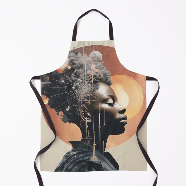 Artikelvorschau, Afrofuturismus-Kunst entworfen und verkauft von MidJourneymen.