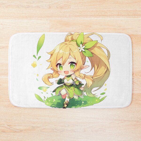 Item preview, Leafa SAO Cute Anime Girl – Chibi Style designed and sold by DGitaldreamgirl.