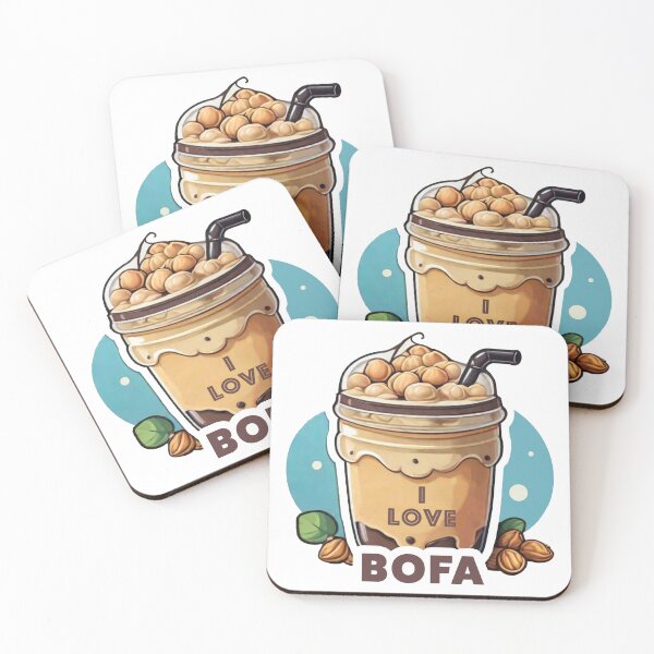 Item preview, Hazelnut Boba Bubble Tea - Bofa Deez Nuts designed and sold by assocdesananas.