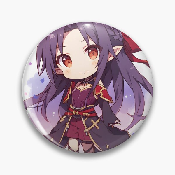 Item preview, Yuuki SAO Cute Anime Girl – Chibi Style designed and sold by DGitaldreamgirl.