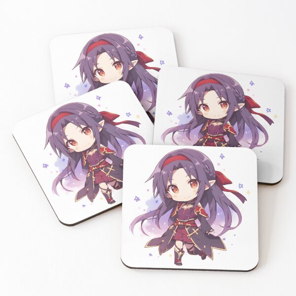 Item preview, Yuuki SAO Cute Anime Girl – Chibi Style designed and sold by DGitaldreamgirl.