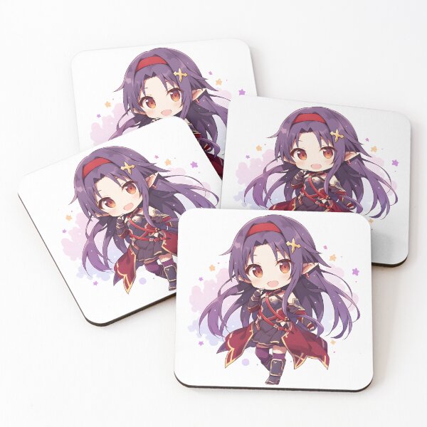 Item preview, Yuuki SAO Cute Anime Girl – Chibi Style designed and sold by DGitaldreamgirl.