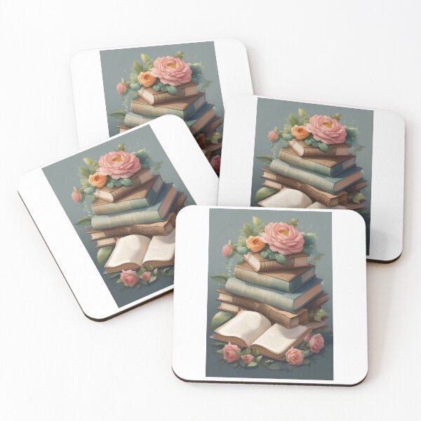 Item preview, Blossom-Adorned Bookshelf designed and sold by Mechanical-Artt.