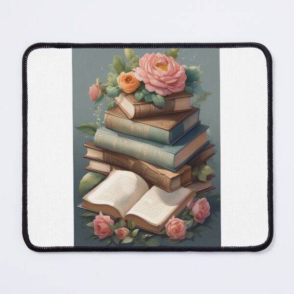 Item preview, Blossom-Adorned Bookshelf designed and sold by Mechanical-Artt.