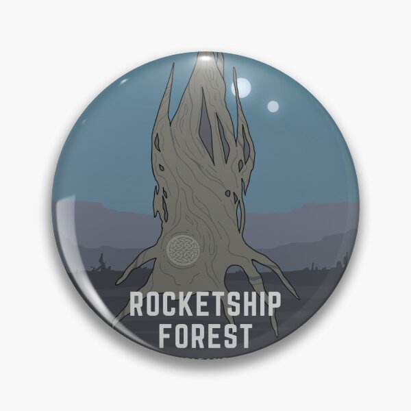 Item preview, Rocketship Forest designed and sold by ArteBE.
