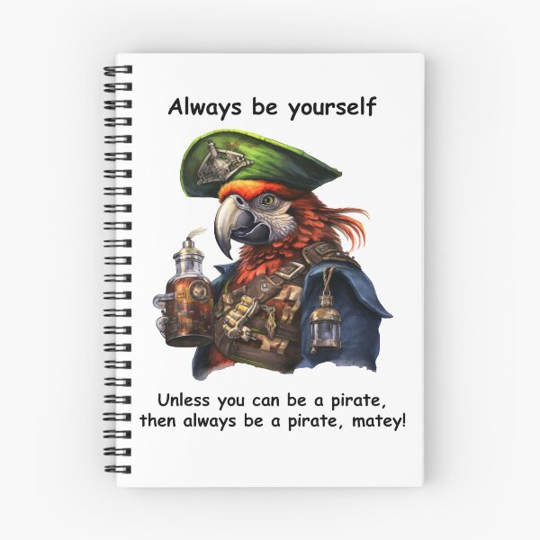 Item preview, Always be a pirate designed and sold by Piratepuns.