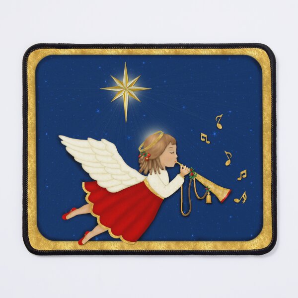 Item preview, Christmas Trumpet Angel designed and sold by SpiceTree.
