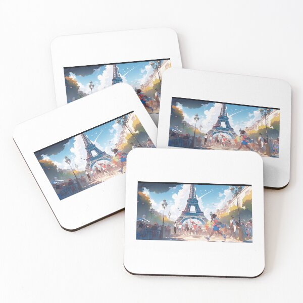 Item preview, Multinational athletes gather in Paris designed and sold by AxelrodCN.