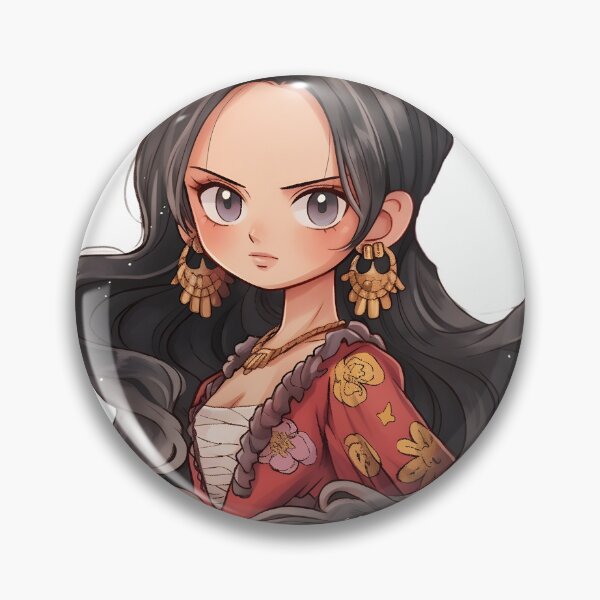 Item preview, Boa Hancock OP Cute Anime Girl – Chibi Style designed and sold by DGitaldreamgirl.