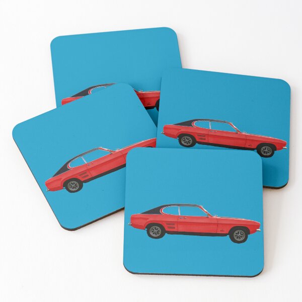 Item preview, Ford Capri Mk1 Red designed and sold by KLloydPhotos.
