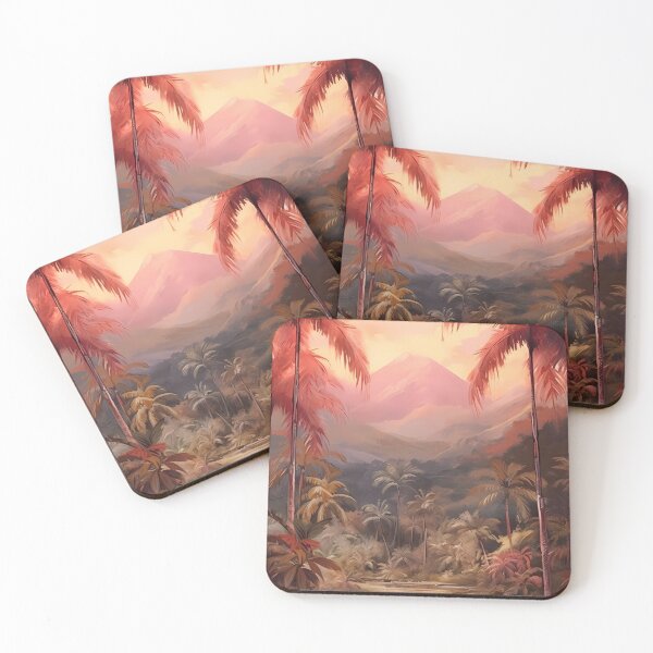 Item preview, Tropical Lush Greenery, Palms And River designed and sold by Bomba Visual.